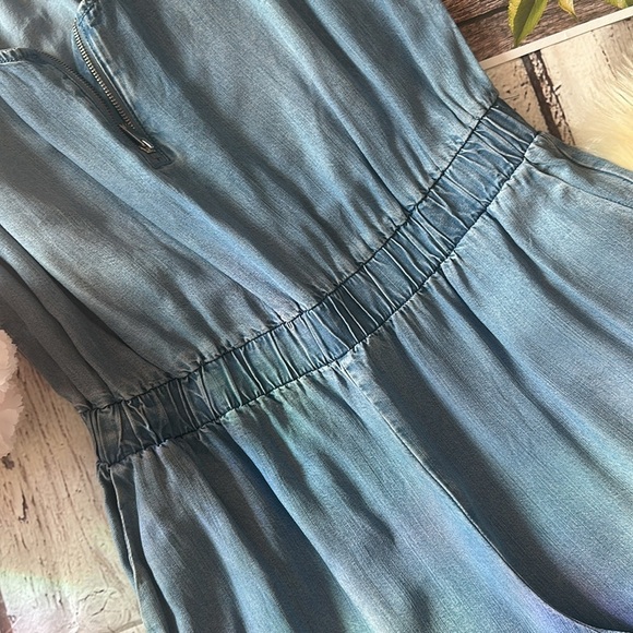 Juicy Couture Soft Denim Romper Size Large - Picture 7 of 8